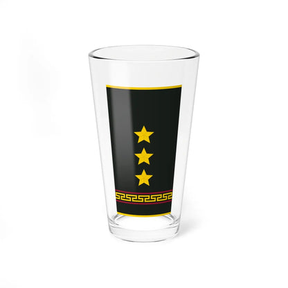 Mongolian Internal troops 1LT shirt (Mongolia) (Military Rank) Pint Glass 16oz 16oz - Go Mug Yourself