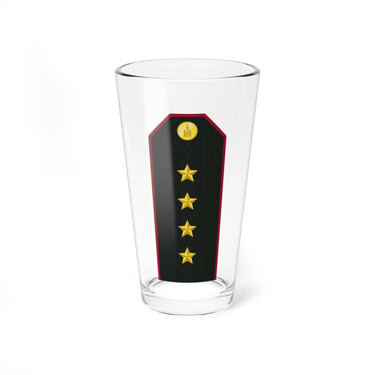 Mongolian Internal troops CPT service (Mongolia) (Military Rank) Pint Glass 16oz 16oz - Go Mug Yourself