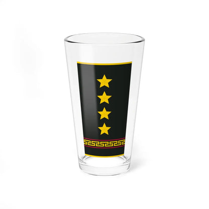 Mongolian Internal troops CPT shirt (Mongolia) (Military Rank) Pint Glass 16oz 16oz - Go Mug Yourself