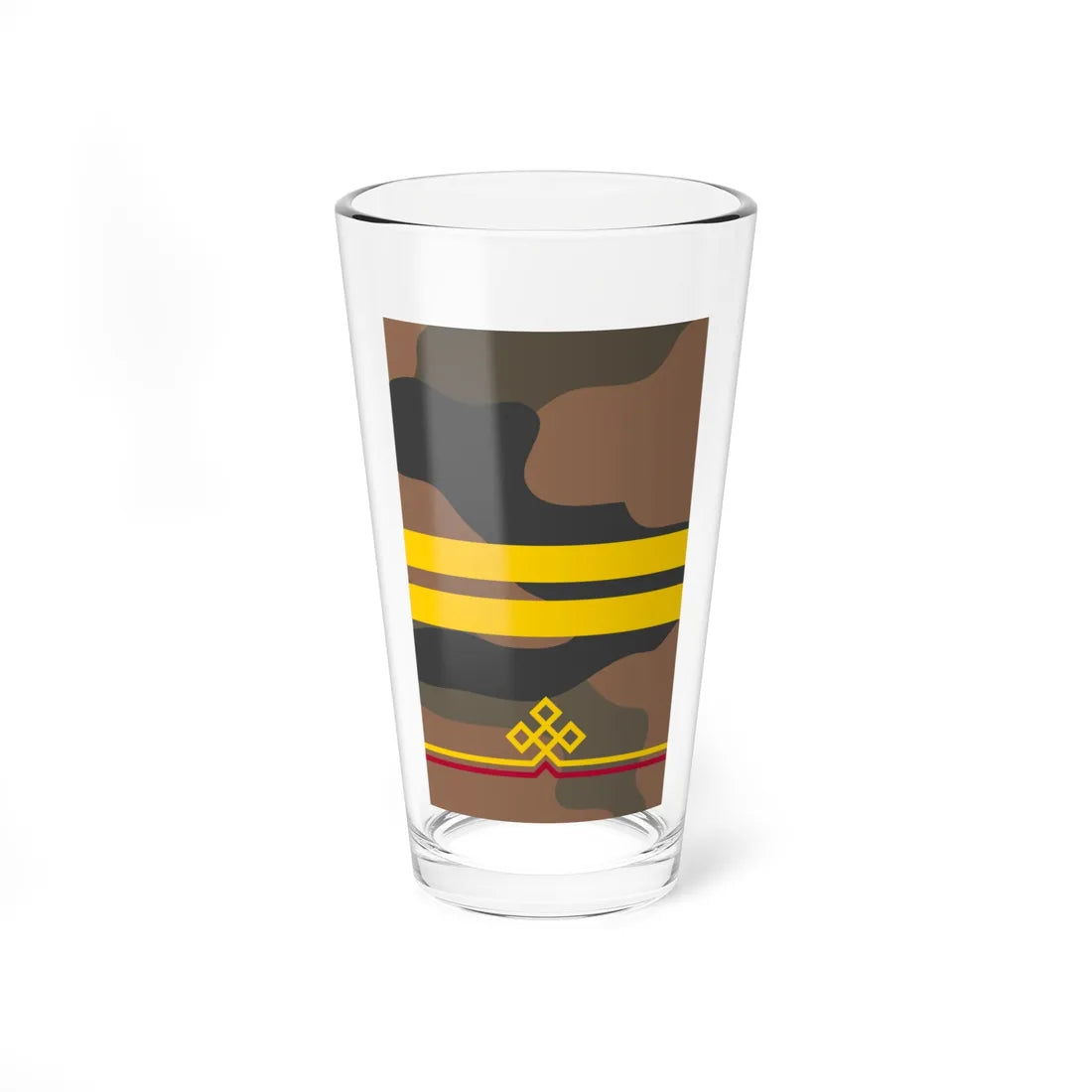 Mongolian Internal troops JCP field (Mongolia) (Military Rank) Pint Glass 16oz 16oz - Go Mug Yourself