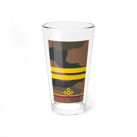 Mongolian Internal troops JCP field (Mongolia) (Military Rank) Pint Glass 16oz 16oz - Go Mug Yourself