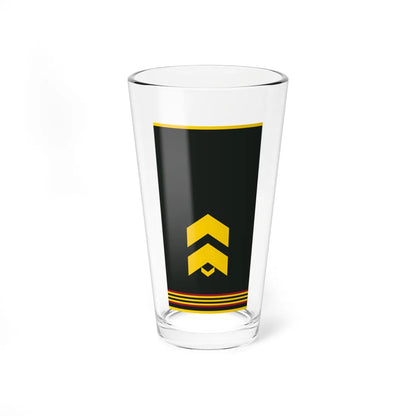 Mongolian Internal troops SGT shirt (Mongolia) (Military Rank) Pint Glass 16oz 16oz - Go Mug Yourself