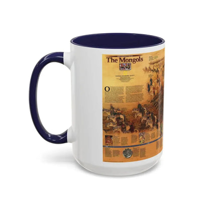 Mongols, The (1996) (Map) Accent Coffee Mug - Go Mug Yourself