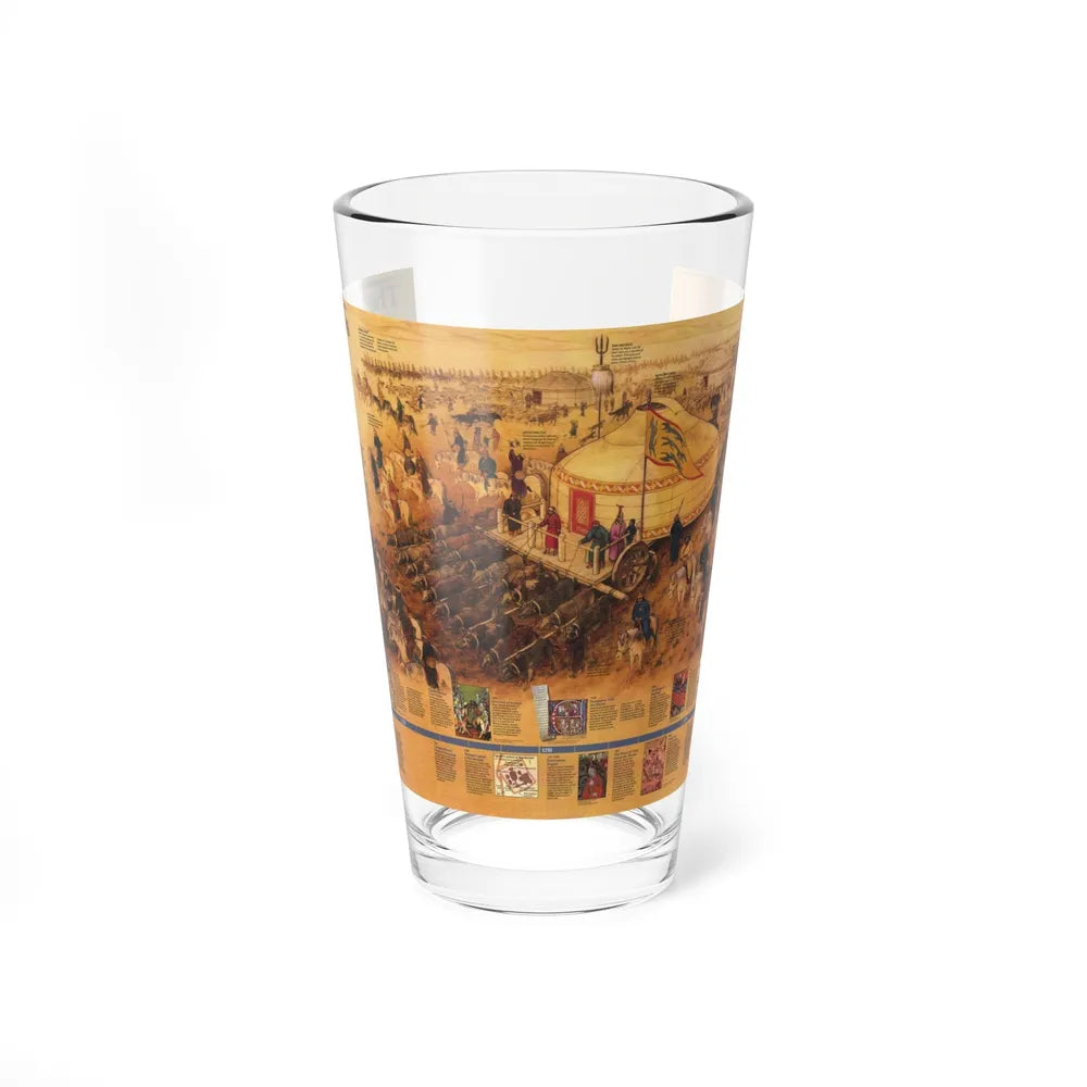 Mongols, The (1996) (Map) Pint Glass 16oz-16oz-Go Mug Yourself