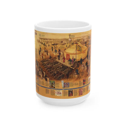 Mongols, The (1996) (Map) White Coffee Mug-15oz-Go Mug Yourself