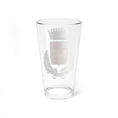 Mongrassano-Stemma (Italy) (Coat of Arms) Pint Glass 16oz - Go Mug Yourself