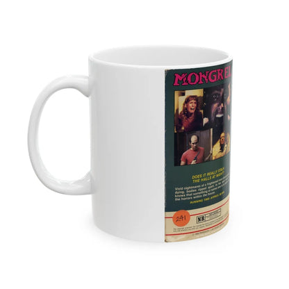 MONGREL (VHS COVER) - White Coffee Mug-Go Mug Yourself