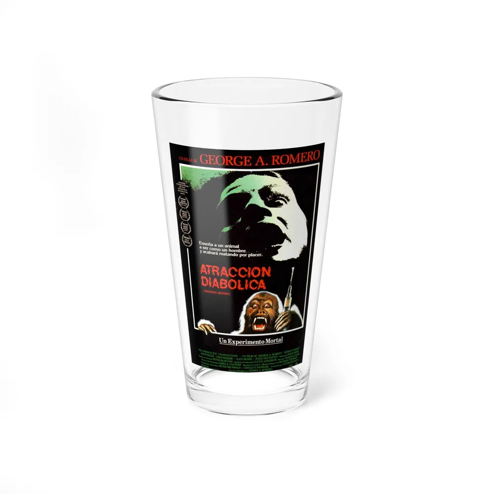 MONKEY SHINES (2) 1988 Movie Poster - Pint Glass 16oz-16oz-Go Mug Yourself