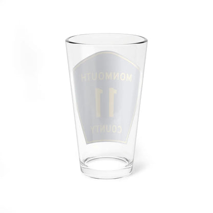 Monmouth County Route 11 NJ (New Jersey) (Road Sign) Pint Glass 16oz - Go Mug Yourself