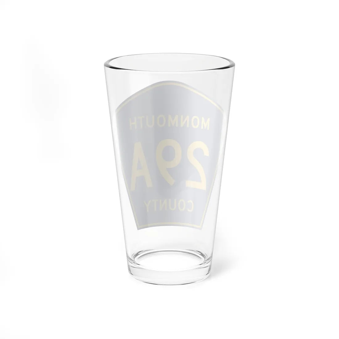Monmouth County Route 29A NJ (New Jersey) (Road Sign) Pint Glass 16oz - Go Mug Yourself