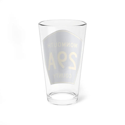 Monmouth County Route 29A NJ (New Jersey) (Road Sign) Pint Glass 16oz - Go Mug Yourself