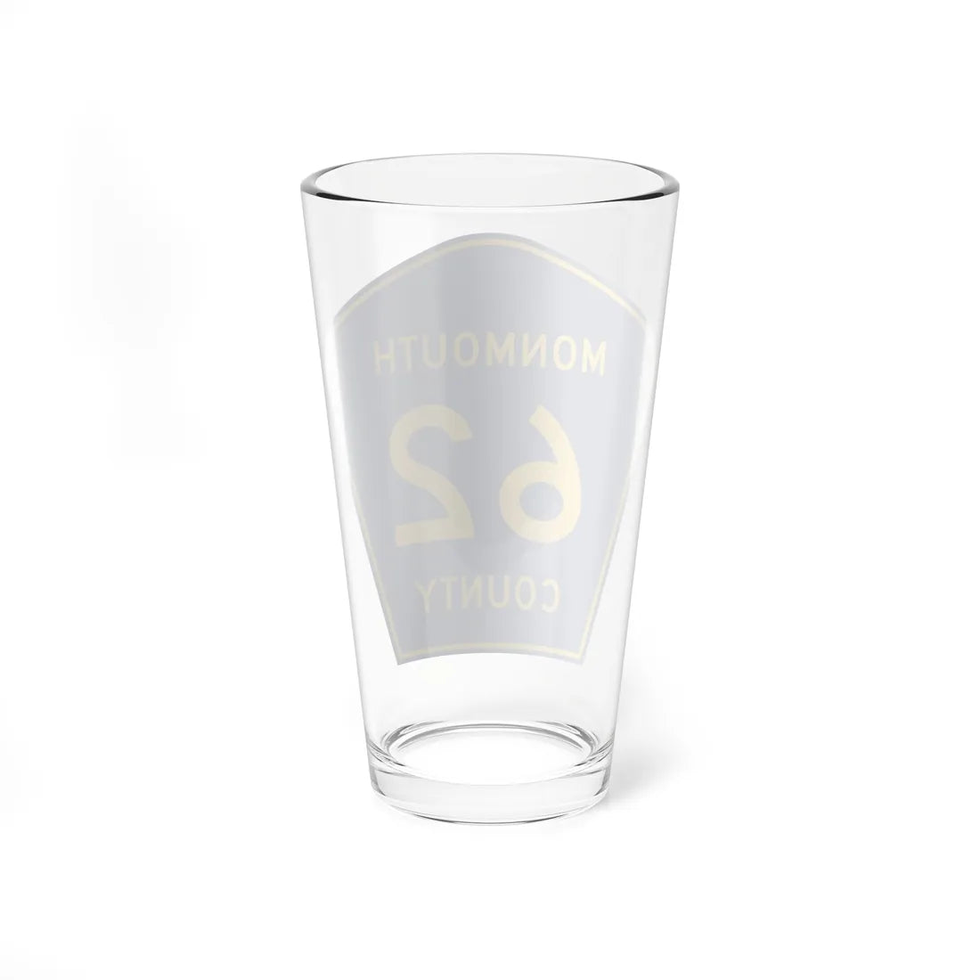 Monmouth County Route 62 NJ (New Jersey) (Road Sign) Pint Glass 16oz - Go Mug Yourself