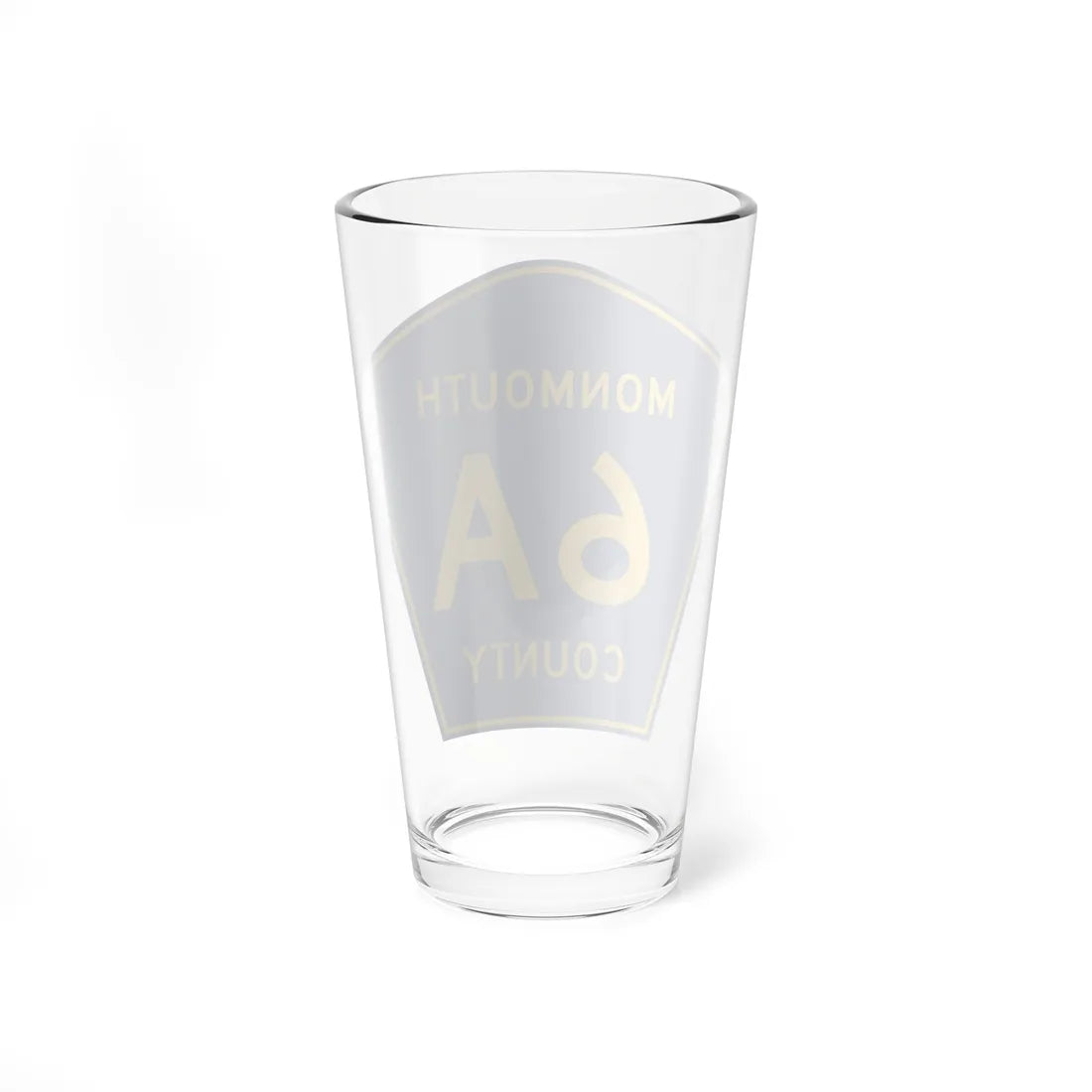 Monmouth County Route 6A NJ (New Jersey) (Road Sign) Pint Glass 16oz - Go Mug Yourself