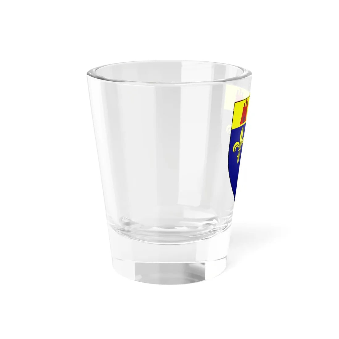 MONMOUTHSHIRE Shield (United Kingdom) (Coat of Arms) Shot Glass 1.5oz - Go Mug Yourself