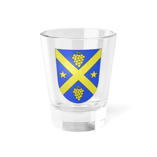 Monnaz-coat of arms (Switzerland) (Coat of Arms) Shot Glass 1.5oz 1.5oz - Go Mug Yourself