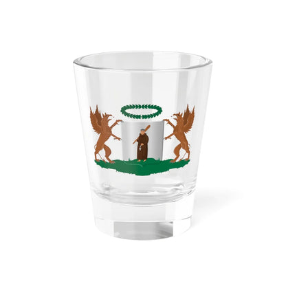 Monnickendam wapen (Netherlands) (Coat of Arms) Shot Glass 1.5oz 1.5oz - Go Mug Yourself