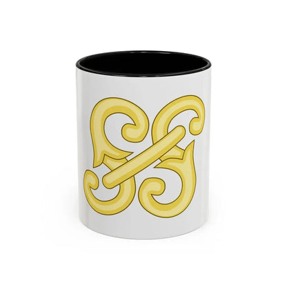 Monogram SS Badge of Henry IV - Accent Coffee Mug 11oz Black - Go Mug Yourself