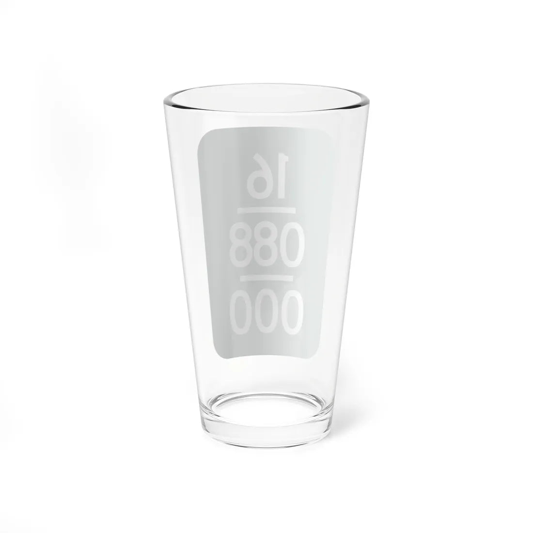 Monroe County 88 NY reference marker (New York) (Road Sign) Pint Glass 16oz - Go Mug Yourself