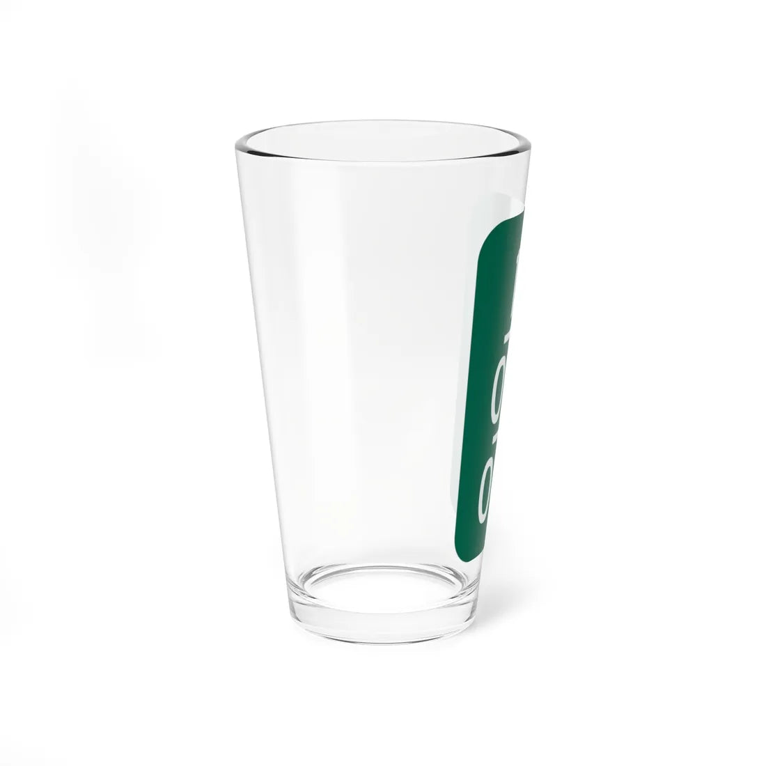 Monroe County 92 NY reference marker (New York) (Road Sign) Pint Glass 16oz - Go Mug Yourself
