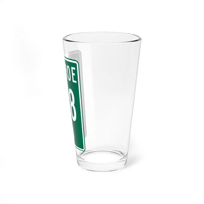 Monroe County Route 138 OH (Ohio) (Road Sign) Pint Glss 16oz - Go Mug Yourself