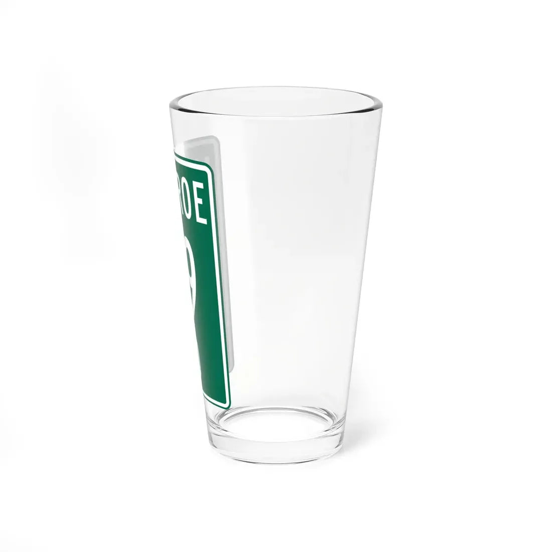 Monroe County Route 39 OH (Ohio) (Road Sign) Pint Glass 16oz - Go Mug Yourself