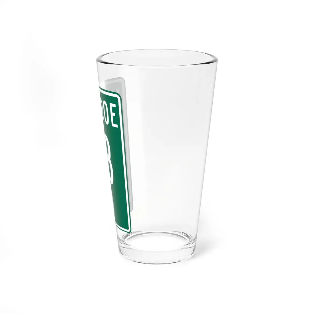 Monroe County Route 88 OH (Ohio) (Road Sign) Pint Glass 16oz - Go Mug Yourself