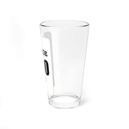 Monroe Township Route 260 Holmes County Ohio (Ohio) (Road Sign) Pint Glass 16oz - Go Mug Yourself