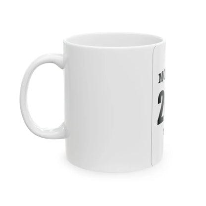 Monroe Township Route 260 Holmes County Ohio (Ohio) (Road Sign) White Coffee Mug - Go Mug Yourself