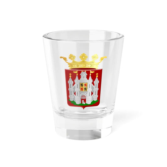 Mons wapen (Belgium) (Coat of Arms) Shot Glass 1.5oz 1.5oz - Go Mug Yourself