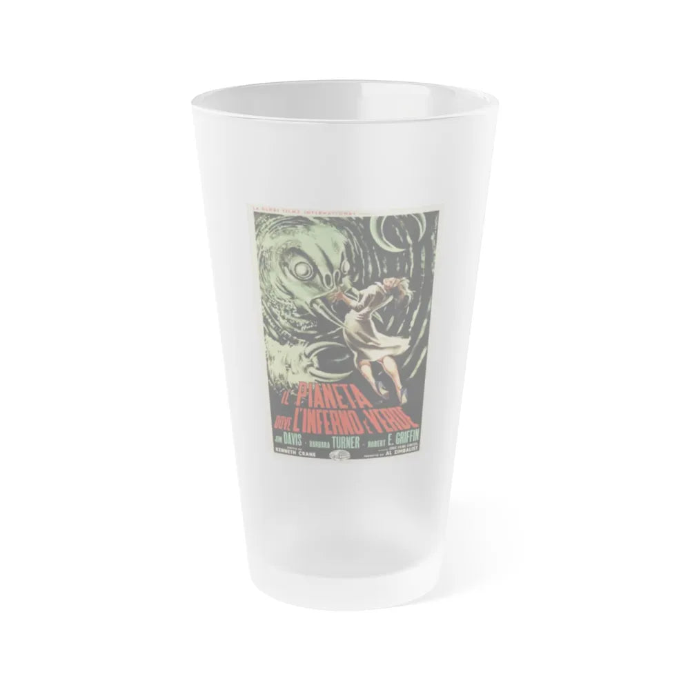 MONSTER FROM GREEN HELL 1957 Movie Poster - Frosted Pint Glass 16oz-16oz-Frosted-Go Mug Yourself