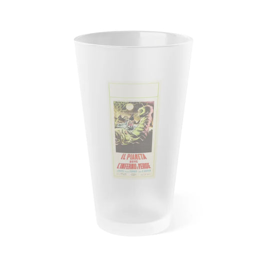 MONSTER FROM GREEN HELL (ITALIAN) 1957 Movie Poster - Frosted Pint Glass 16oz-16oz-Frosted-Go Mug Yourself