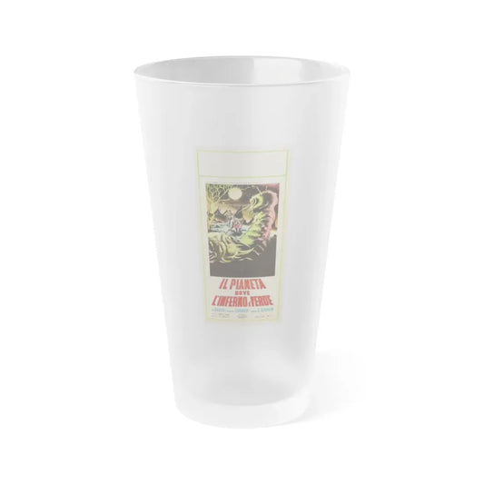 MONSTER FROM GREEN HELL (ITALIAN) 1957 Movie Poster - Frosted Pint Glass 16oz 16oz Frosted - Go Mug Yourself