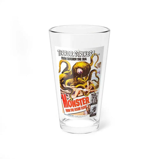 MONSTER FROM THE OCEAN FLOOR (2) 1954 Movie Poster - Pint Glass 16oz 16oz - Go Mug Yourself