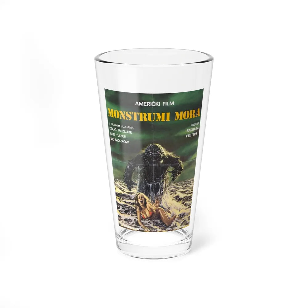 MONSTER (Humanoids from the Deep) (POLISH) 1980 Movie Poster - Pint Glass 16oz-16oz-Go Mug Yourself