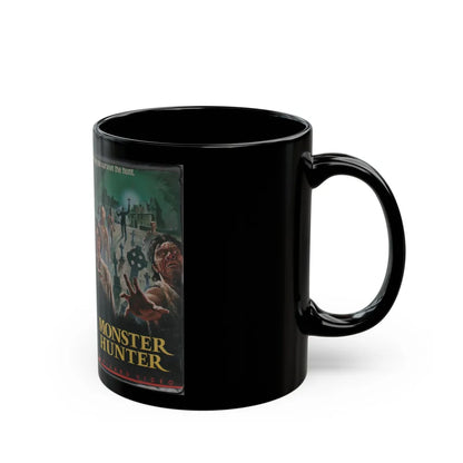 MONSTER HUNTER WIZARD VIDEO (VHS COVER) - Black Coffee Mug-Go Mug Yourself