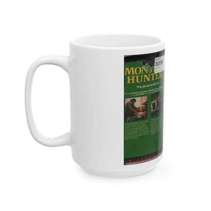 MONSTER HUNTER WIZARD VIDEO (VHS COVER) - White Coffee Mug - Go Mug Yourself