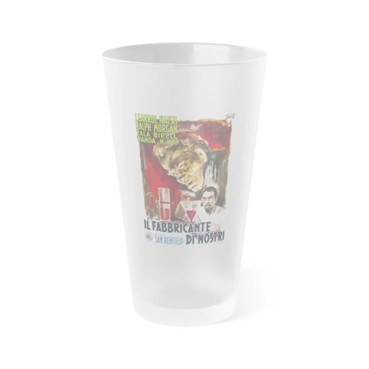 MONSTER MAKER 1944 Movie Poster - Frosted Pint Glass 16oz-16oz-Frosted-Go Mug Yourself