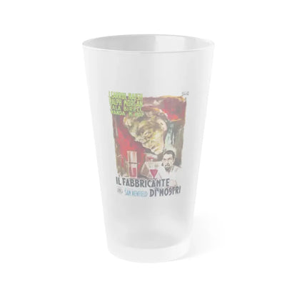 MONSTER MAKER 1944 Movie Poster - Frosted Pint Glass 16oz 16oz Frosted - Go Mug Yourself