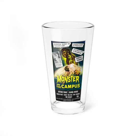 MONSTER ON THE CAMPUS (3) 1958 Movie Poster - Pint Glass 16oz 16oz - Go Mug Yourself