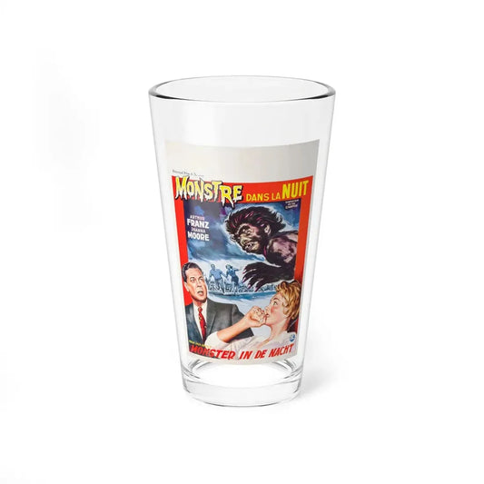 MONSTER ON THE CAMPUS (BELGIAN) 1958 Movie Poster - Pint Glass 16oz 16oz - Go Mug Yourself