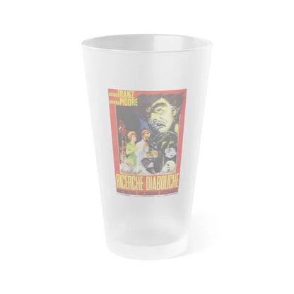 MONSTER ON THE CAMPUS (ITALIAN) 1958 Movie Poster - Frosted Pint Glass 16oz-16oz-Frosted-Go Mug Yourself