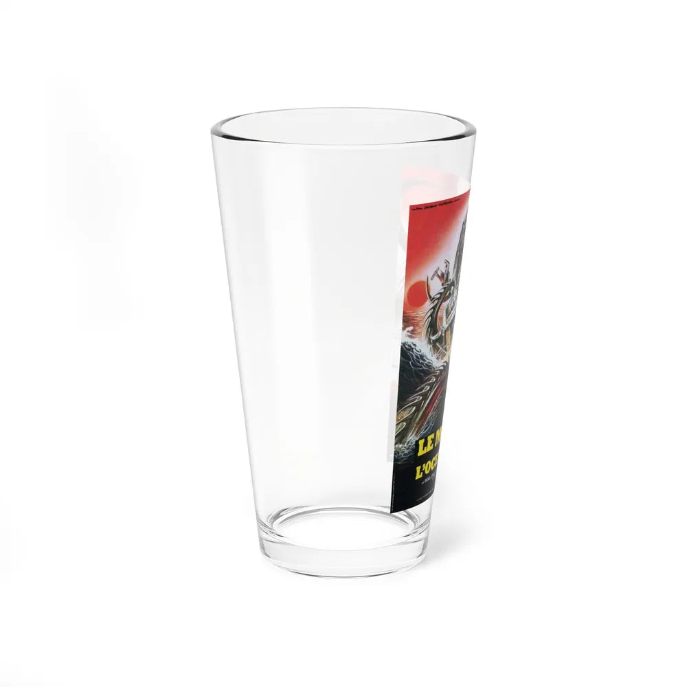 MONSTER SHARK 1984 Movie Poster - Pint Glass 16oz-Go Mug Yourself