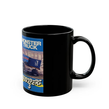 MONSTER TRUCK BLOOPERS 3 (VHS COVER) - Black Coffee Mug-Go Mug Yourself