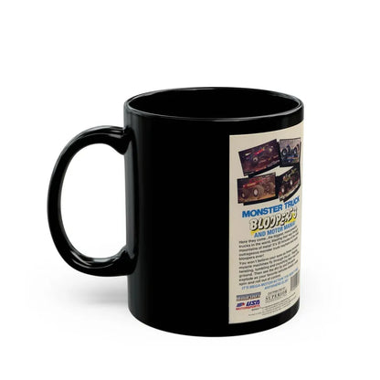 MONSTER TRUCK BLOOPERS 3 (VHS COVER) - Black Coffee Mug - Go Mug Yourself