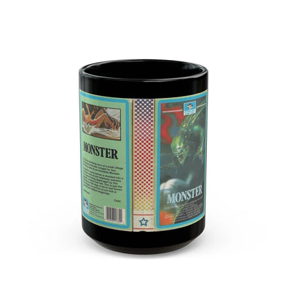 MONSTER (VHS COVER) - Black Coffee Mug-15oz-Go Mug Yourself