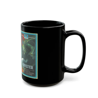 MONSTER (VHS COVER) - Black Coffee Mug-Go Mug Yourself