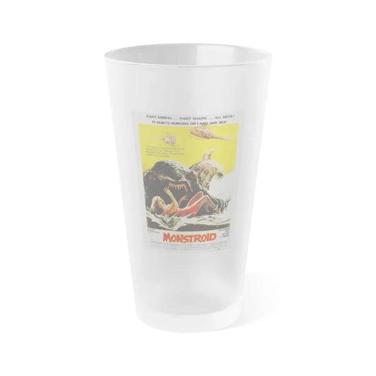 MONSTROID (PAKISTAN) 1980 Movie Poster - Frosted Pint Glass 16oz Default Title - Go Mug Yourself