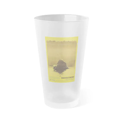 MONSTROID (TEASER) 1980 Movie Poster - Frosted Pint Glass 16oz Default Title - Go Mug Yourself