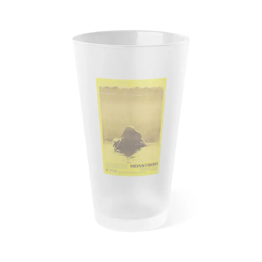 MONSTROID (TEASER) 1980 Movie Poster - Frosted Pint Glass 16oz Default Title - Go Mug Yourself