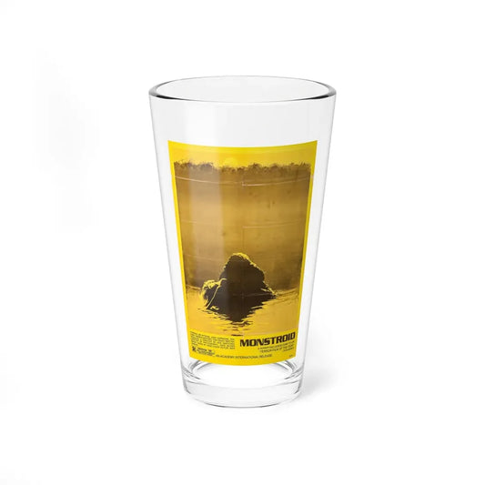 MONSTROID (TEASER) 1980 Movie Poster - Pint Glass 16oz 16oz - Go Mug Yourself